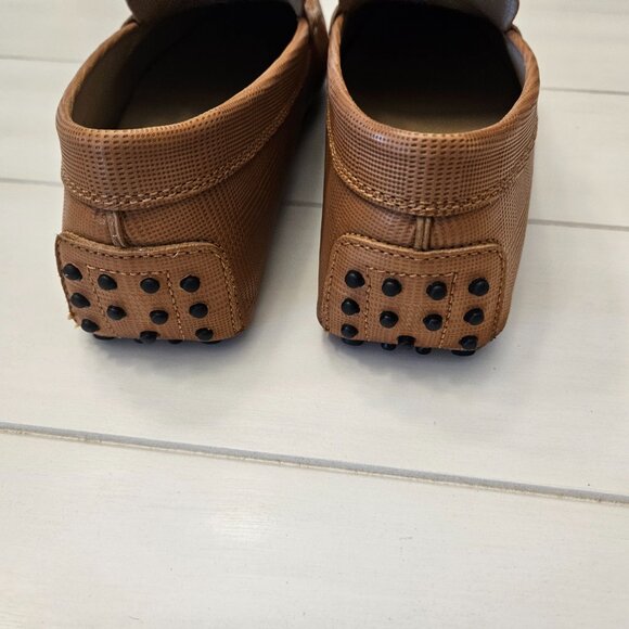 Tod's Gommino Camel Leather Loafers Drivers -- Size 10.5 US/9.5 UK - Picture 9 of 12